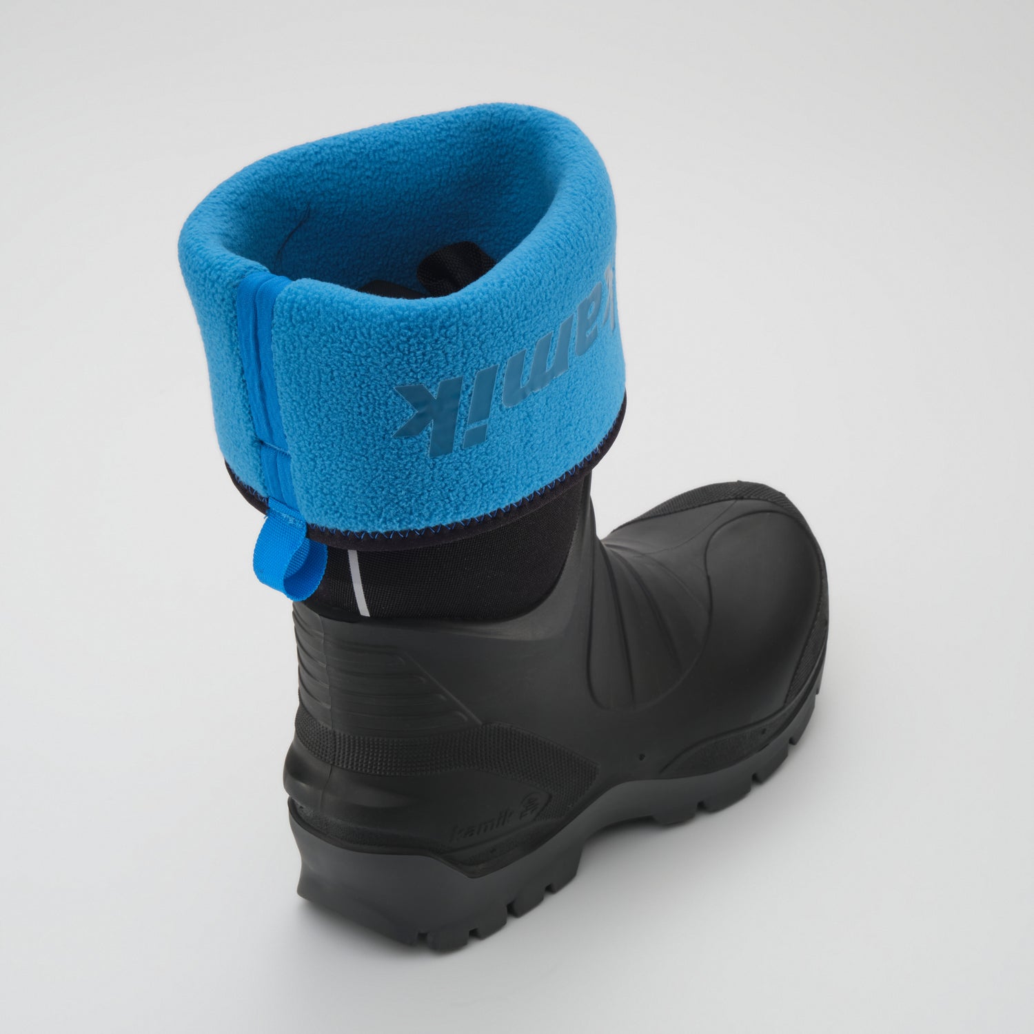 Black : Field Day Men's Work Boots - Three-Quarter Side View