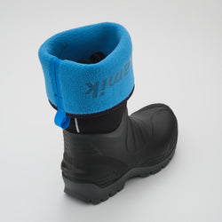 Black : Field Day Men's Work Boots - Three-Quarter Side View