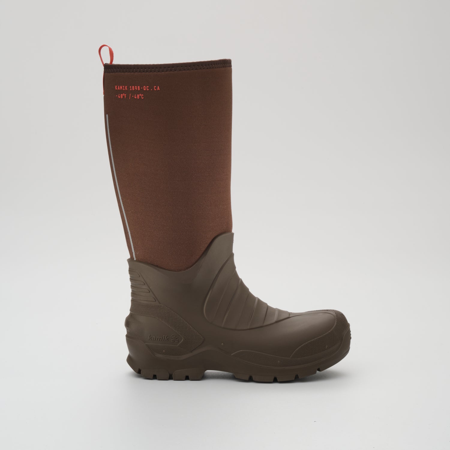 Brown : Field Day Men's Work Boots - Side View
