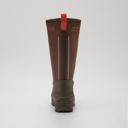 Brown : Field Day Men's Work Boots - Back View