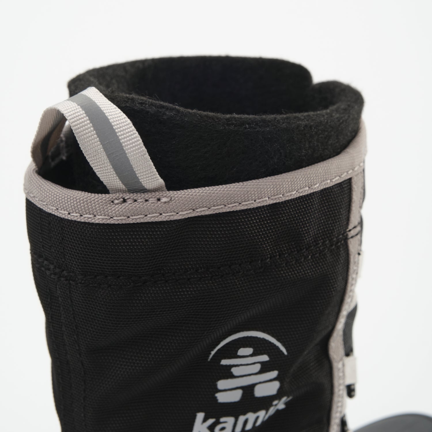 Black-Charcoal : Freezie Kids Winter Boots - Liner View