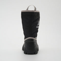 Black-Charcoal : Freezie Kids Winter Boots - Back View