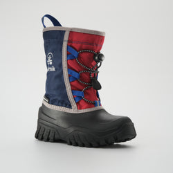 Navy-Red : Freezie Kids Winter Boots - Main View