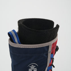 Navy-Red : Freezie Kids Winter Boots - Liner View