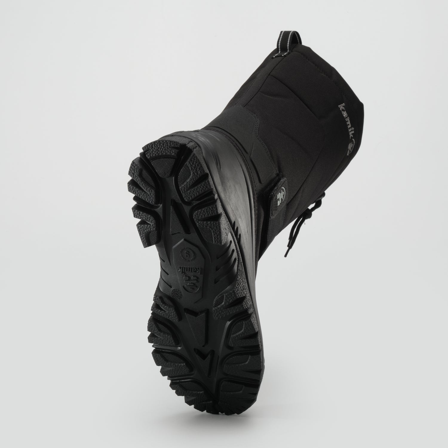 Black : Greenbay 4 Men's Winter Boots - Outsole View