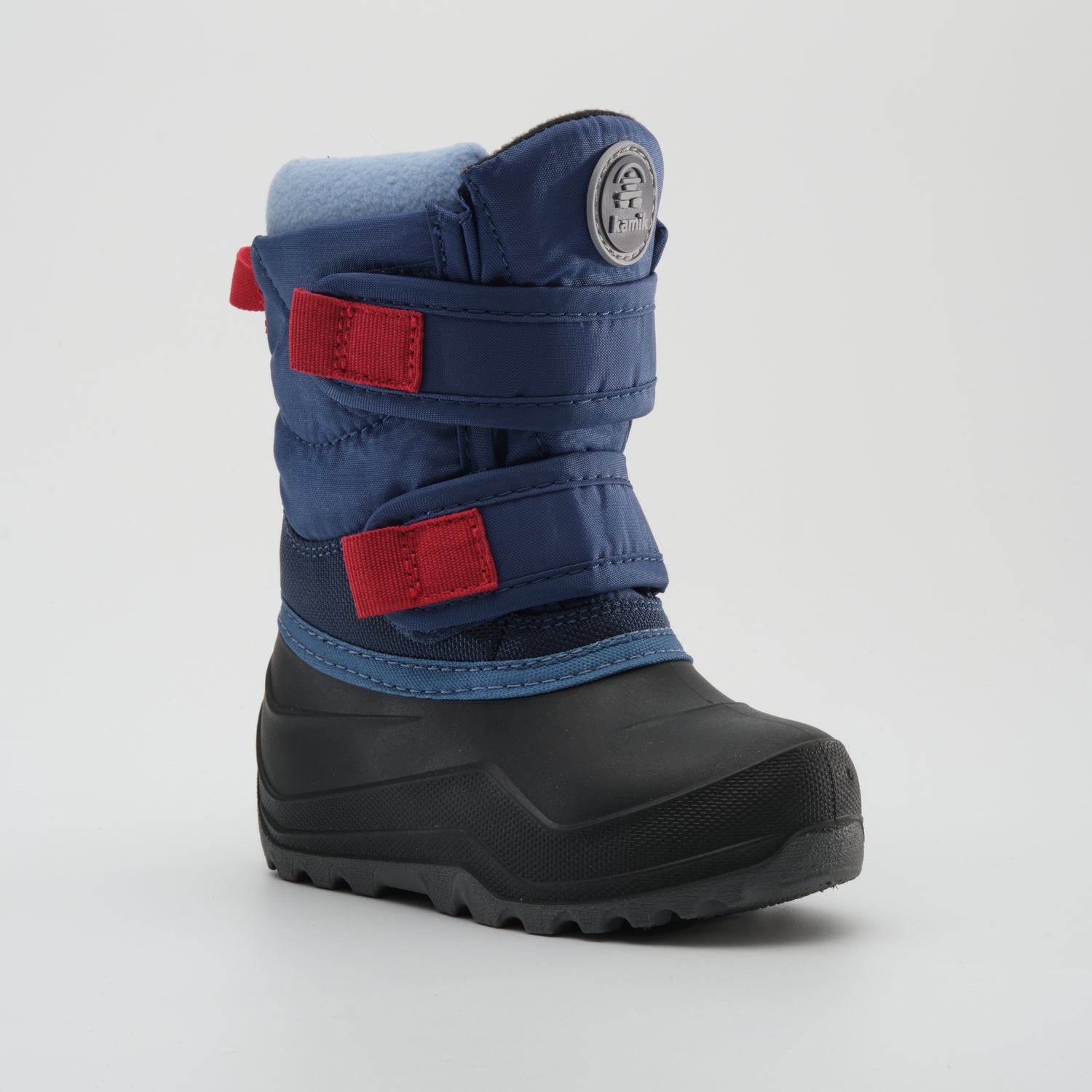 Light Navy : Hibou Toddlers Winter Boots - Main View