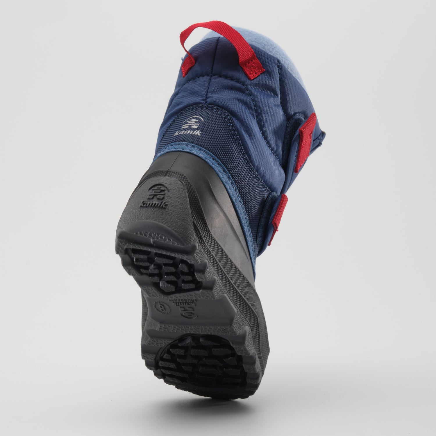 Light Navy : Hibou Toddlers Winter Boots - Outsole View