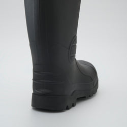 Black : Irongrid Men's Work Boots - Three-Quarter Back View
