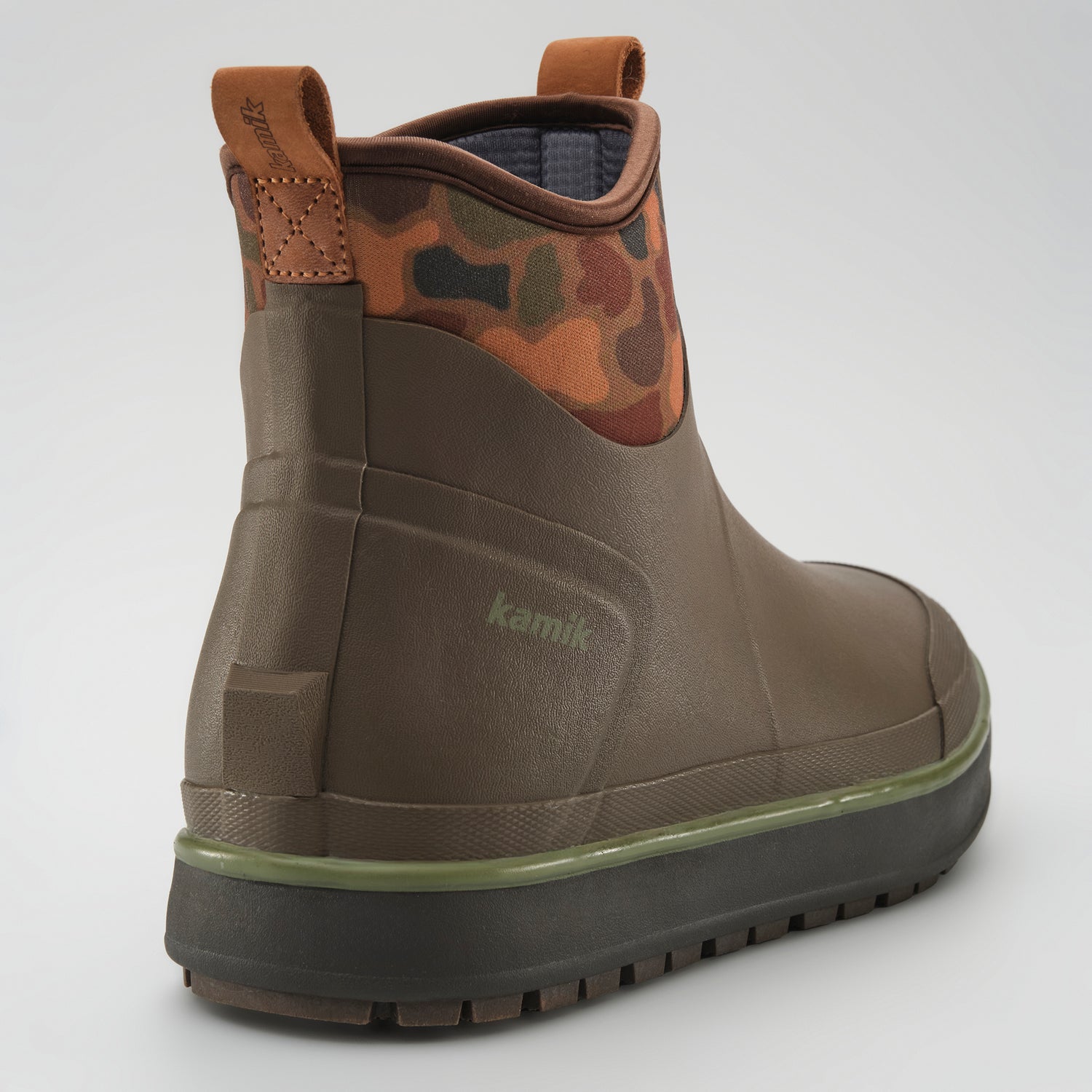 Camouflage : Lowtide Men's Rain Boots - Zoom-in Back View