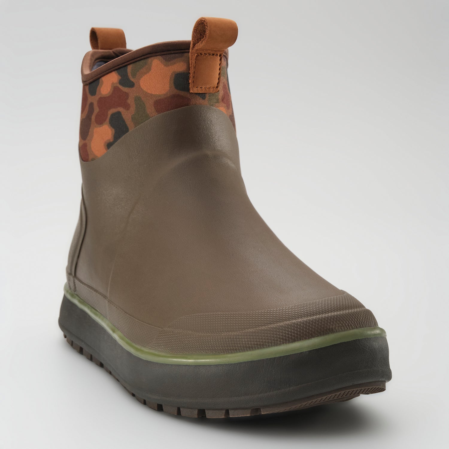 Camouflage : Lowtide Men's Rain Boots - Three-Quarter Front View