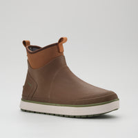 Dark Brown : Lowtide Men's Rain Boots - Main View