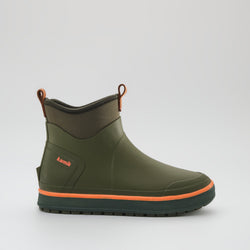 Dark Olive : Lowtide Men's Rain Boots - Side View