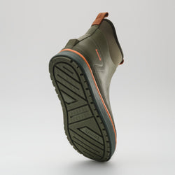 Dark Olive : Lowtide Men's Rain Boots - Outsole View