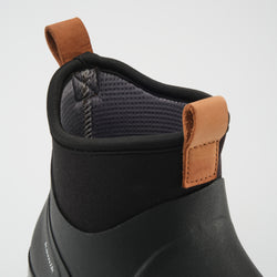 Black : Lowtide Women's Rain Boots - Top View