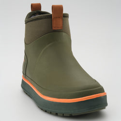 Dark Olive : Lowtide Women's Rain Boots - Three-Quarter Front View