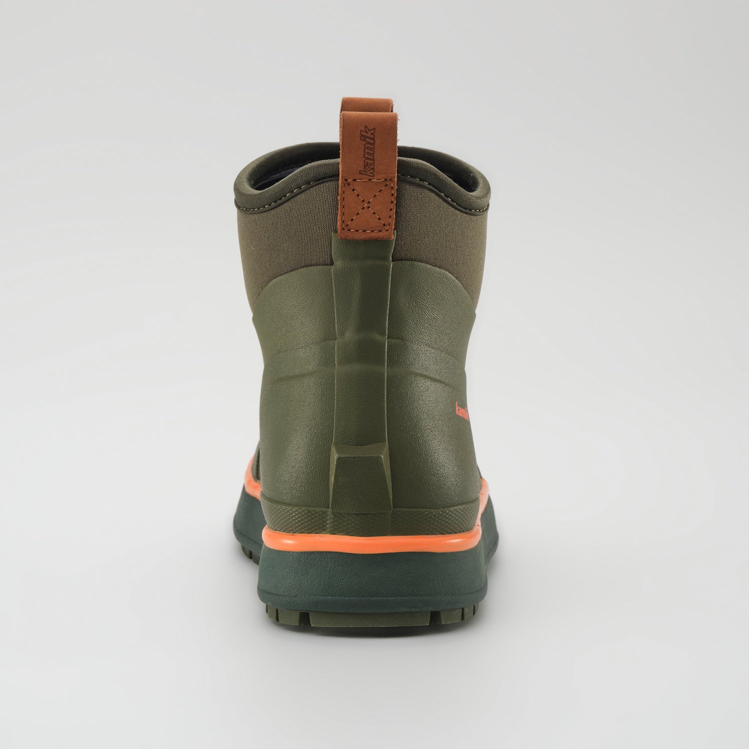 Dark Olive : Lowtide Women's Rain Boots - Back View