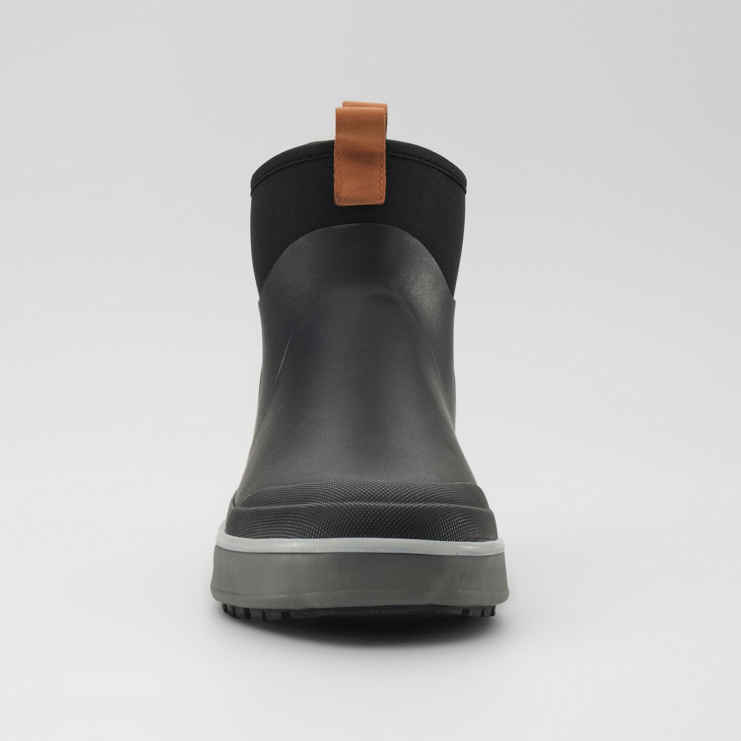 Black : Lowtide Men's Rain Boots - Front View