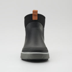 Black : Lowtide Men's Rain Boots - Front View
