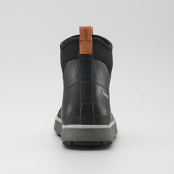 Black : Lowtide Men's Rain Boots - Back View