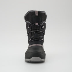Black : Luke EZ Kids Winter Boots - Front View