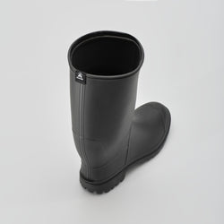 Black : Michael Men's Rain Boots - Top View