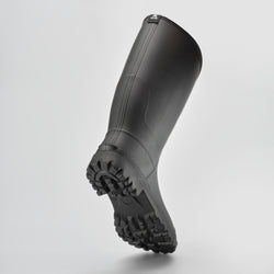 Black : Michael Men's Rain Boots - Outsole View