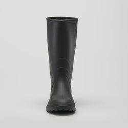 Black : Michael Men's Rain Boots - Front View