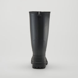 Black : Michael Men's Rain Boots - Back View