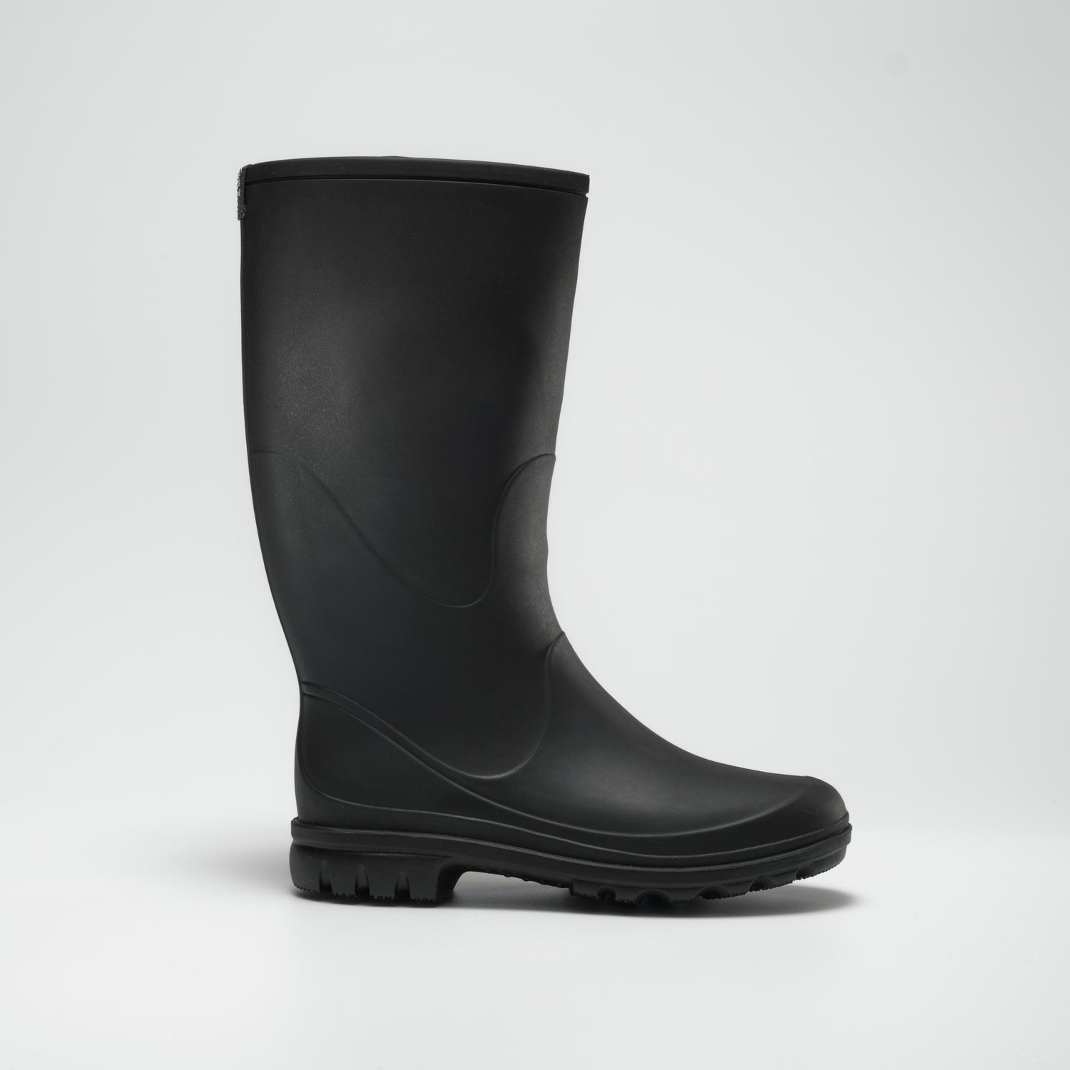 Black : Miranda Women's Rain Boots - Side View