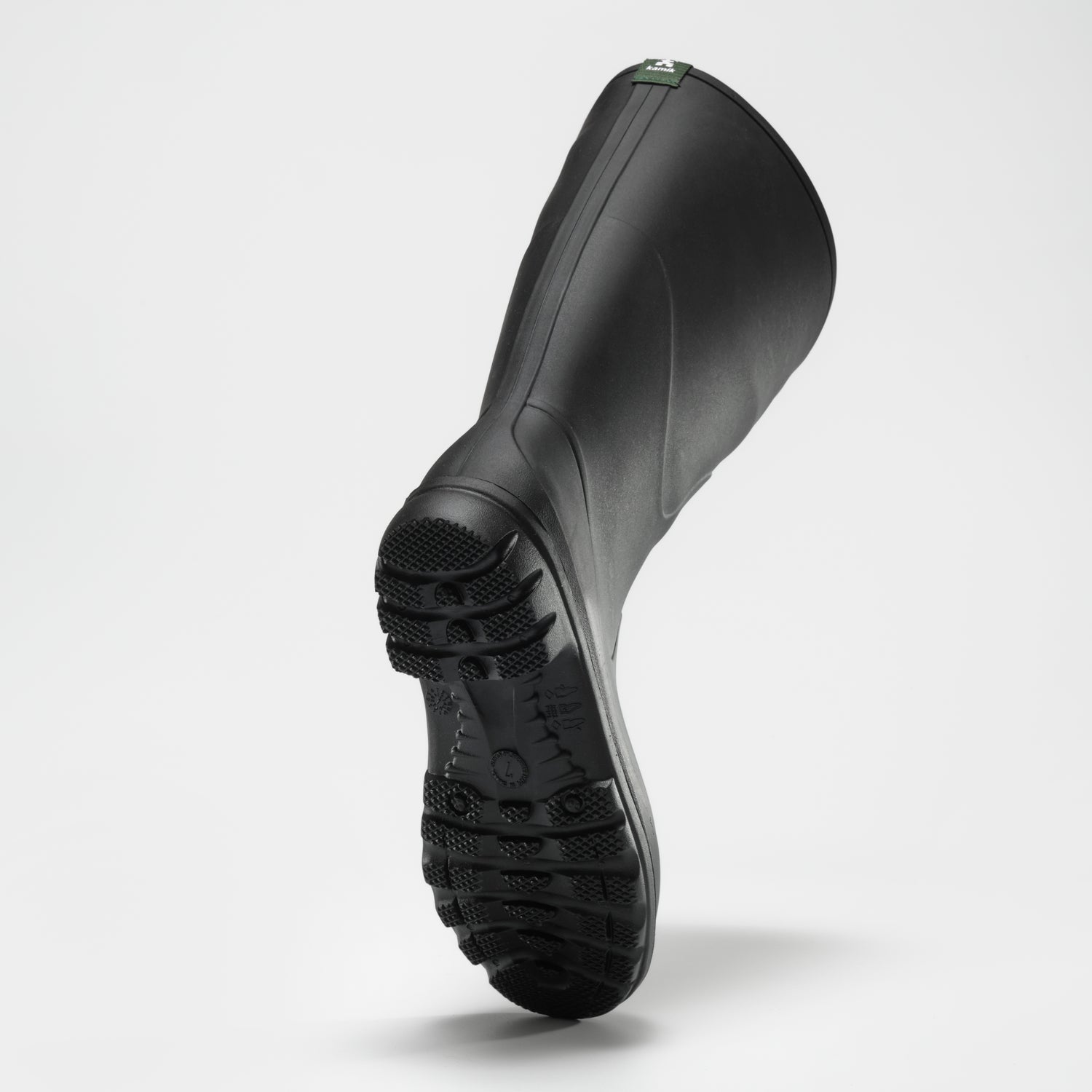 Black : Miranda Women's Rain Boots - Outsole View
