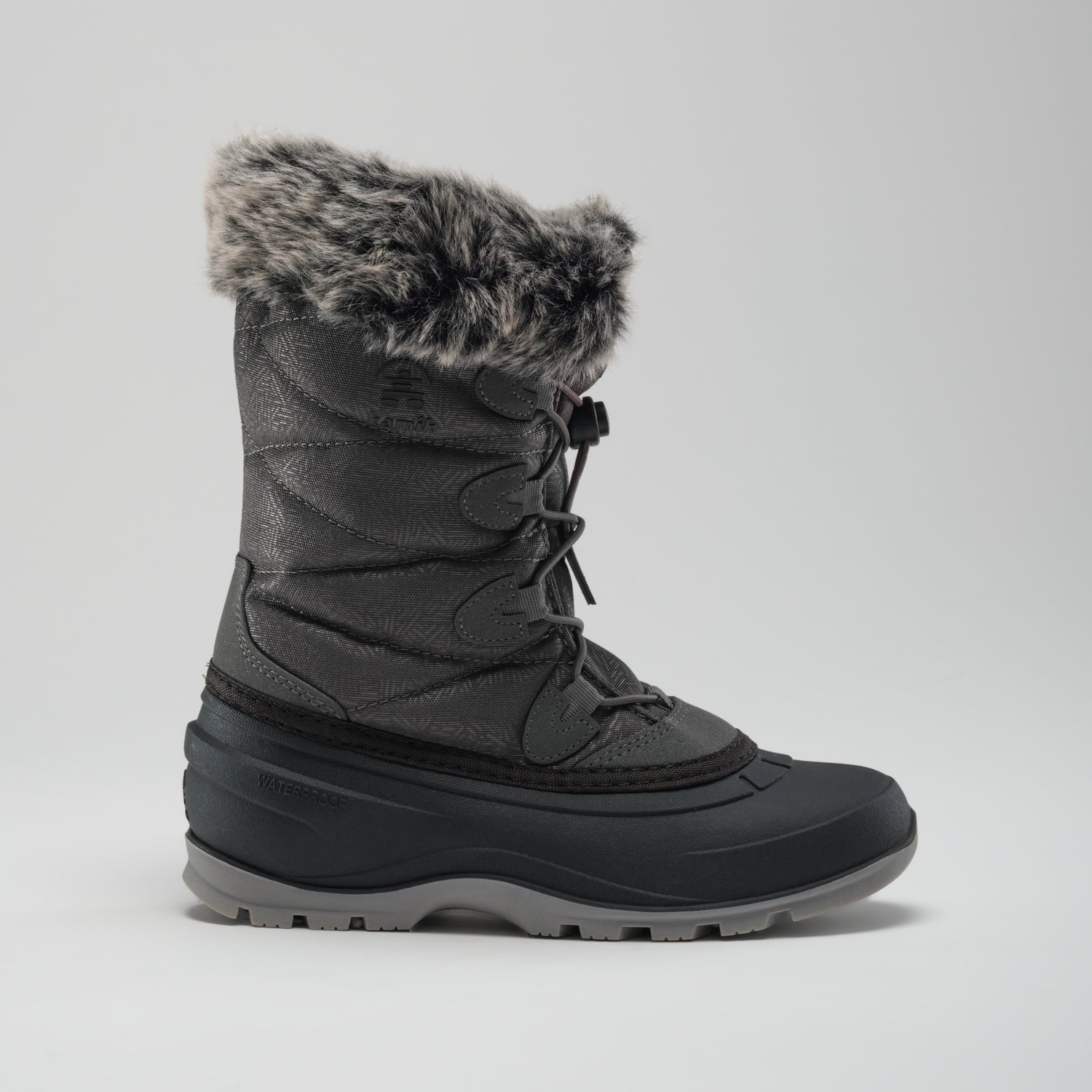 Charcoal : Momentum 3 Women's Winter Boots - Side View