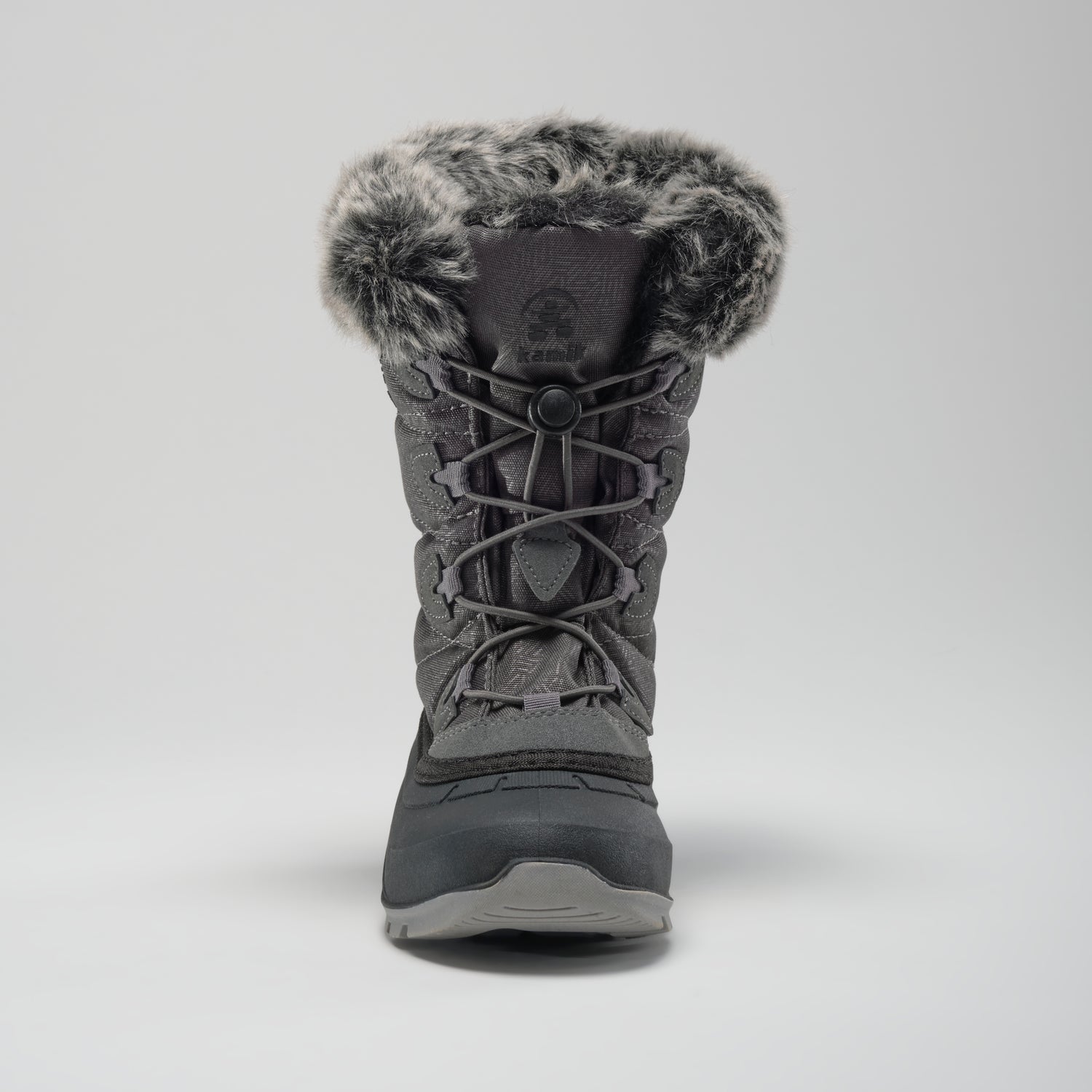 Charcoal : Momentum 3 Women's Winter Boots - Front View