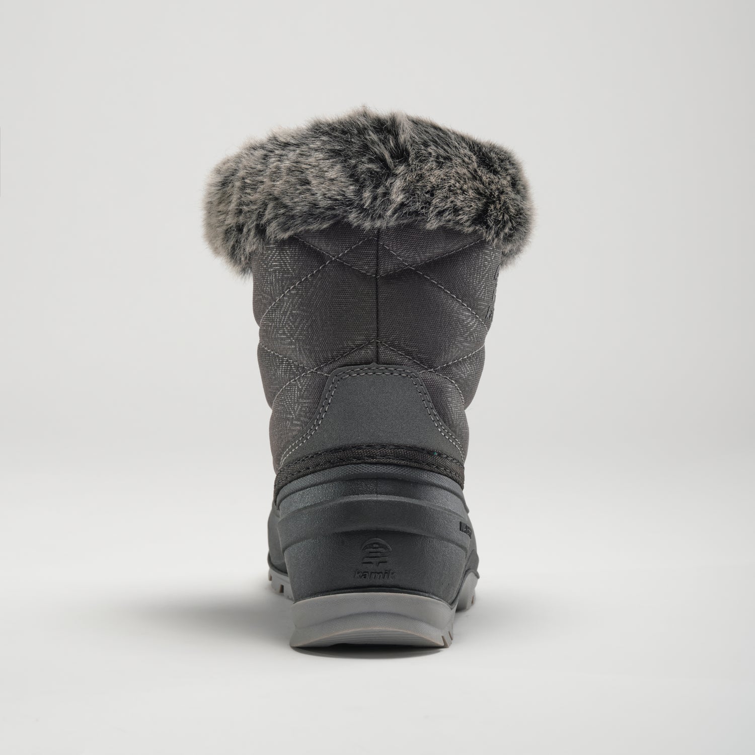 Charcoal : Momentum Low 2 Women's Winter Boots - Back View