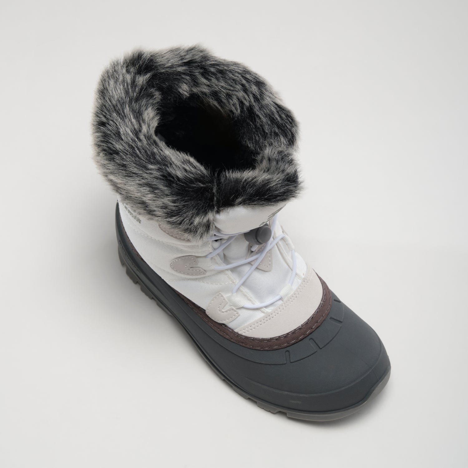 White : Momentum Low 2 Women's Winter Boots - Top View