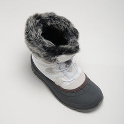 White : Momentum Low 2 Women's Winter Boots - Top View