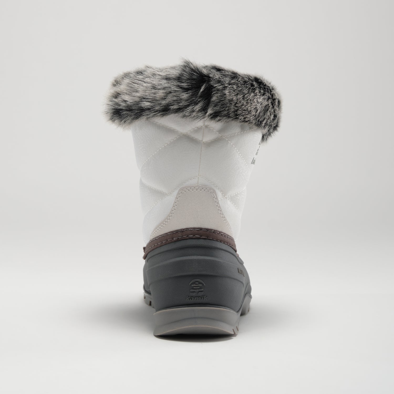White : Momentum Low 2 Women's Winter Boots - Back View