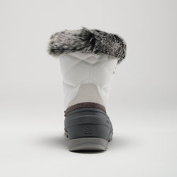 White : Momentum Low 2 Women's Winter Boots - Back View