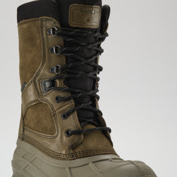Dark Olive : Nation Plus Men's Winter Boots - Zoom-in Front View