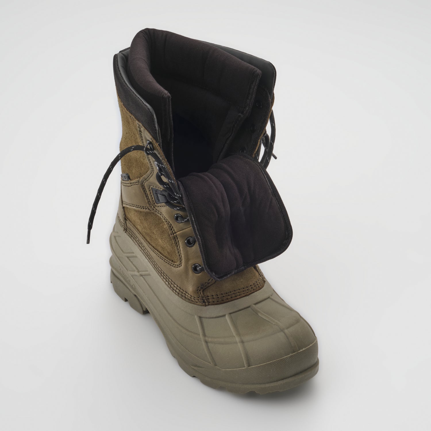 Dark Olive : Nation Plus Men's Winter Boots - Top View