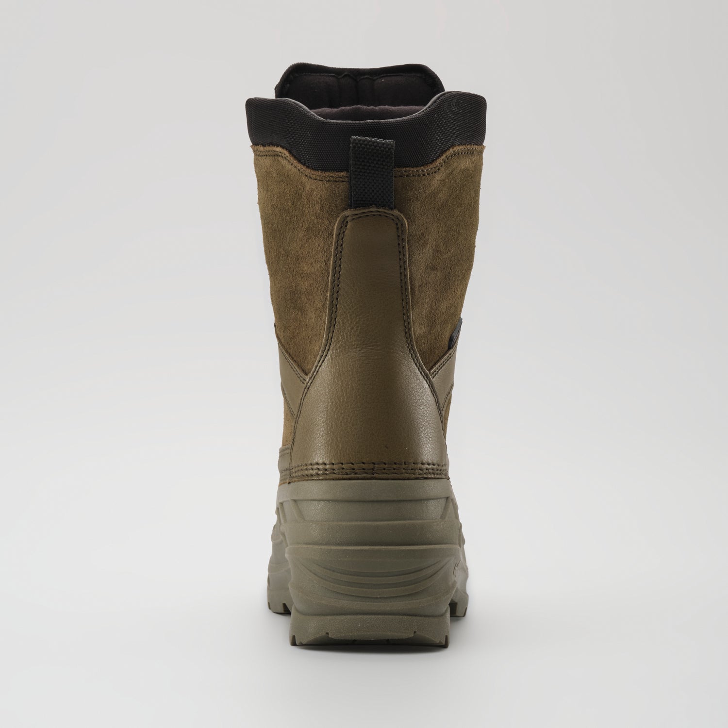 Dark Olive : Nation Plus Men's Winter Boots - Back View