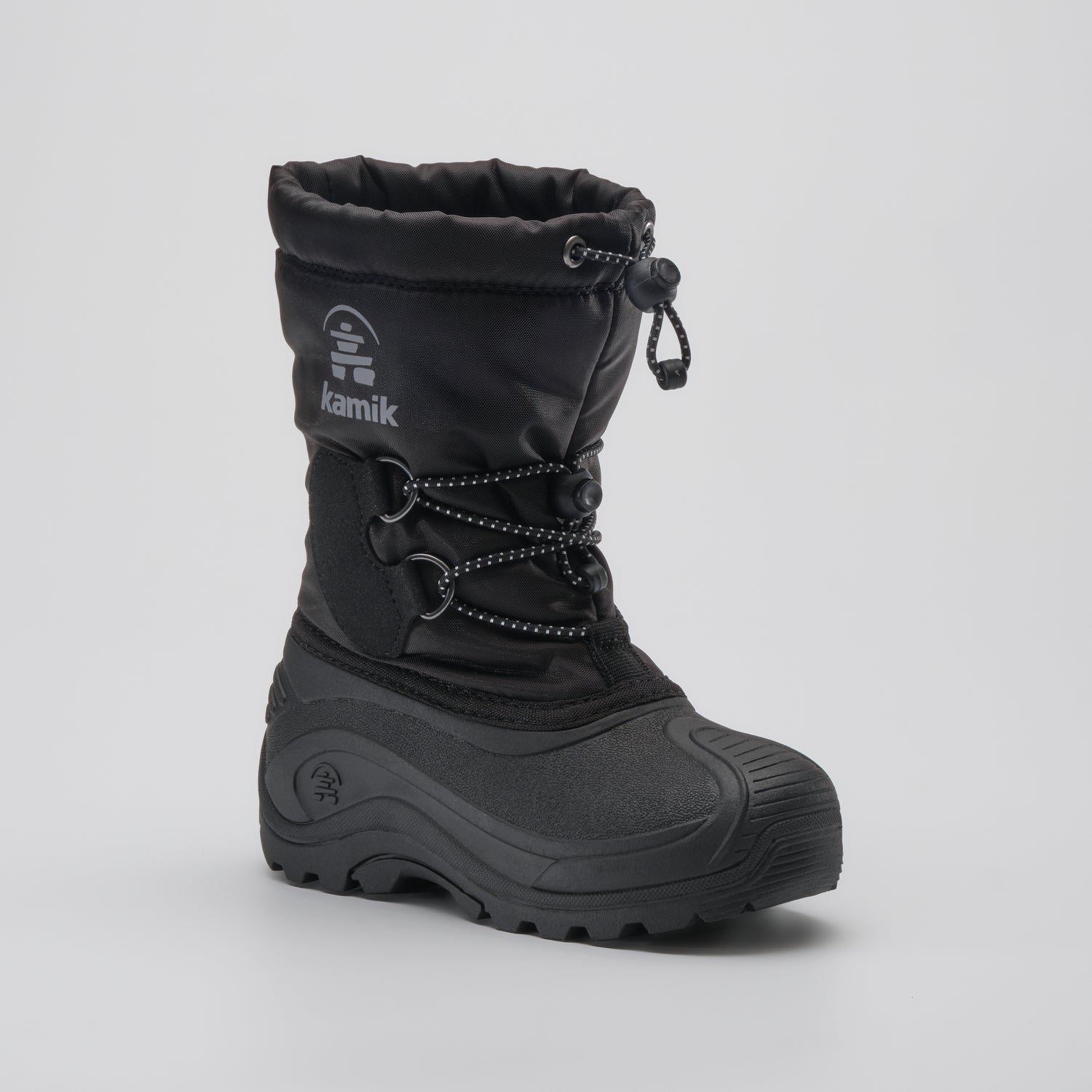 Black : Northpole Kids Winter Boots - Main View