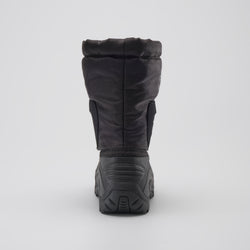 Black : Northpole Kids Winter Boots - Back View
