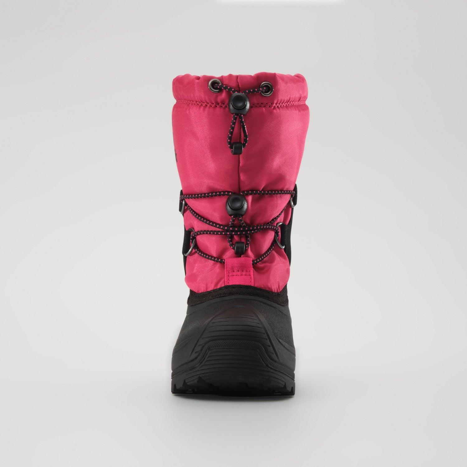 Magenta : Northpole Kids Winter Boots - Front View