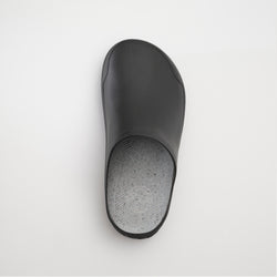 Black : Nova Unisex Waterproof Clogs - Top View