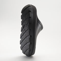 Black : Nova Unisex Waterproof Clogs - Outsole View