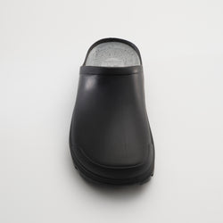 Black : Nova Unisex Waterproof Clogs - Front View