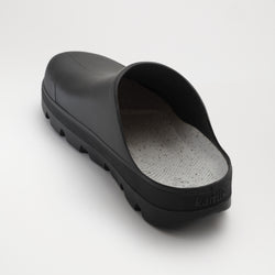 Black : Nova Unisex Waterproof Clogs - Back View
