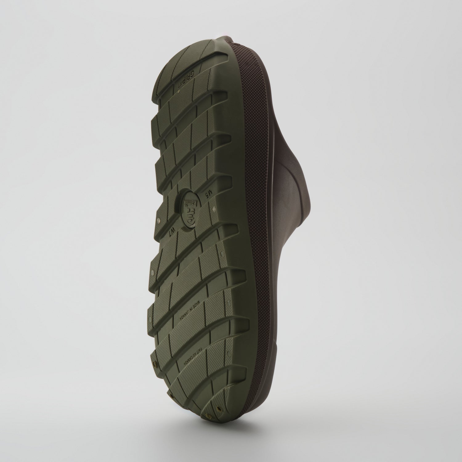 Brown : Nova Unisex Comfort Clogs - Outsole View