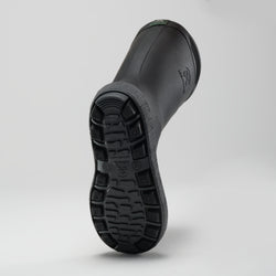 Black-Charcoal : Riptide Kids' Rain Boots - Outsole View