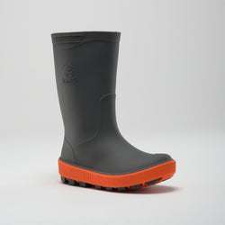 Charcoal : Riptide Kids' Rain Boots - Main View